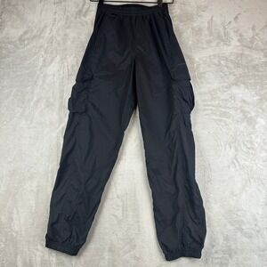Lululemon Athletica Detours Welcome Black Cargo Jogger Pants Size 2 LW5FXSS02‎